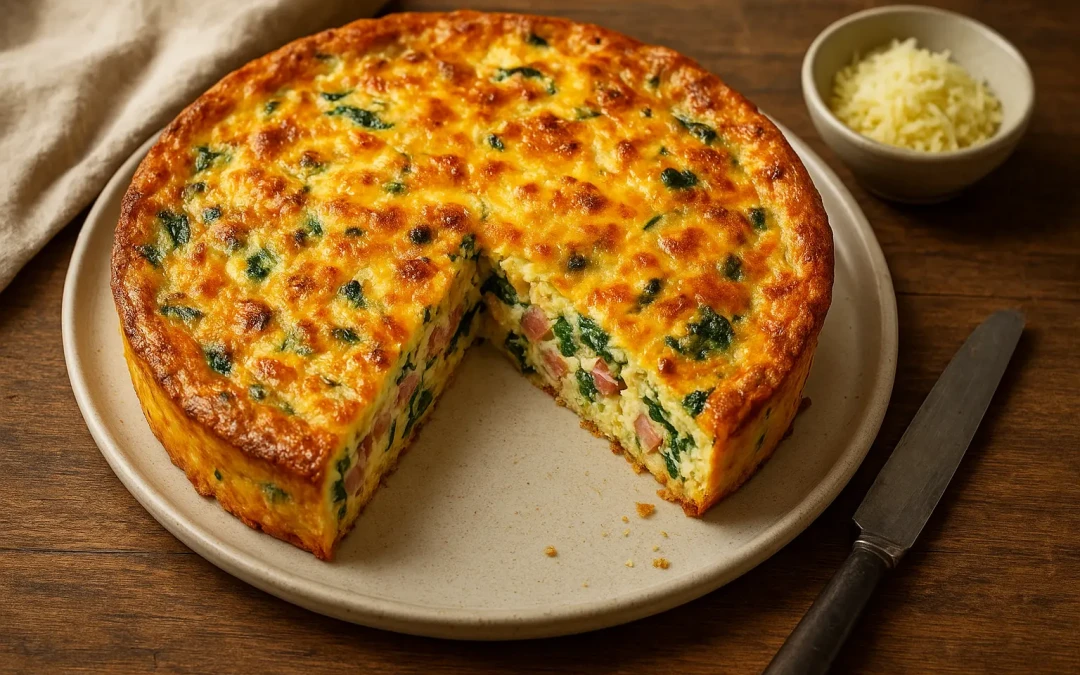Recette de Quiche sans pâte : simple et rapide