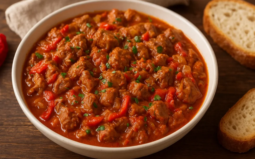 Axoa de veau basque : recette authentique au piment d’Espelette