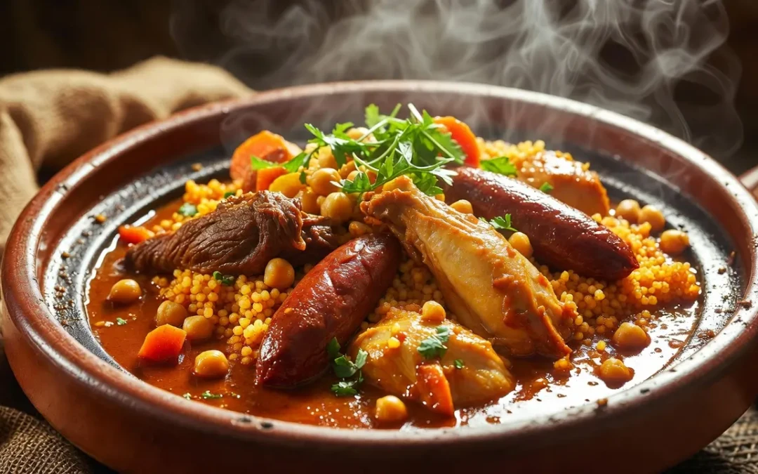 Recette Couscous Royal : Le secret de l’authentique aux 3 viandes