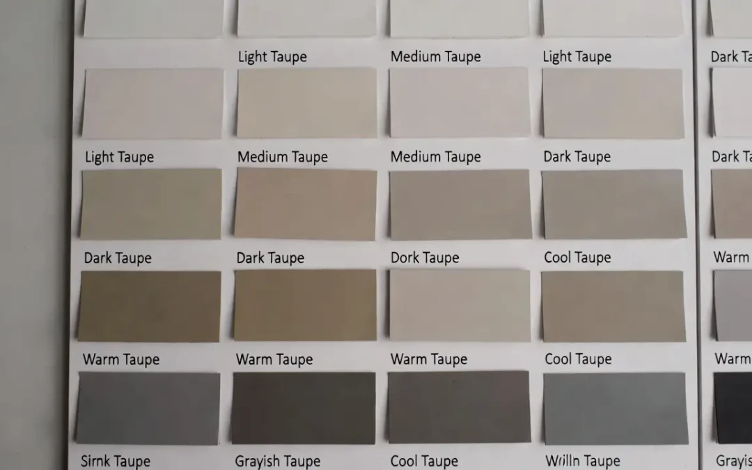 Couleur Taupe : Nuancier, Idées Déco et Meilleures Associations